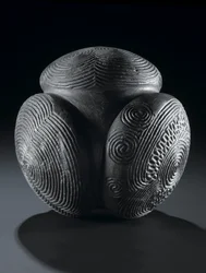 Carved Ball from Glass Hill, Towie, Aberdeenshire, Neolithic, c.3000 BC