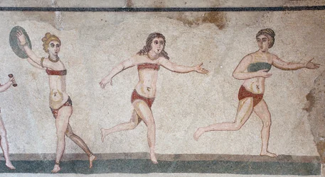 Chamber of the Ten Maidens or the mosaic of the 
