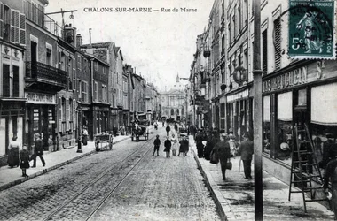 Chalons sur Marne: View of Rue de la Marne