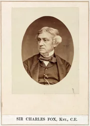 Charles Fox, engineer, c 1860s