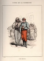 Commune of Paris: costume of UNE RECIRUE in 