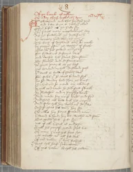 Copy of the Chronicle Andrew of Wyntoun, Fol 325 verso, c.1550