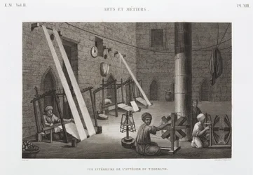 Cotton and Silk Weaving, Weaver