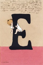 E for Embrace, Kiss - Children