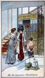 Electric Elevator, c. 1910