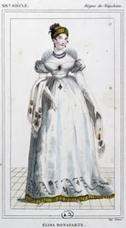 Elisa Bonaparte Baciocchi, c. 1810 (engraving)