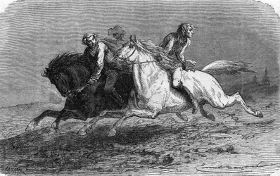 Escape of Frederic de Trenck from the fortress of Glatz in Poland (1746)