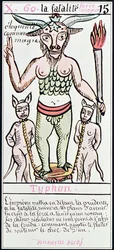 Fate, tarot card, French