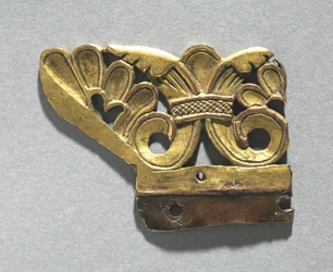 Fragment of an Ornamental Crest from a Reliquary Shrine, c.1165-1180