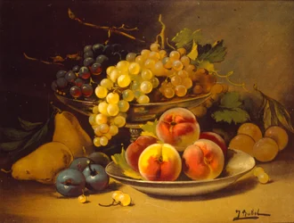 French 19th century still life painting. approx. 1870
