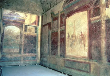 Frescos in the Tablinium, House of Livia