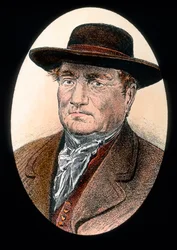 German Colonist Farmer from the Banat in Romania
