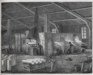 Glassmaking, c. 1880