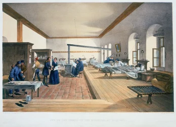 Hospitals Hospital ward, Scutari, Crimea