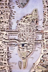 Island of the City Map, Paris