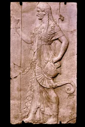 Italy: Archaeological Site of Herculaneum at the Foot of Vesuvius: Sacellum of the Four Gods