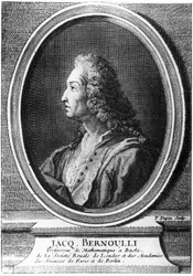 Jacques Bernoulli, Swiss mathematician, c 1700