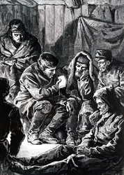 John Richardson during a Franklin overland arctic expedition