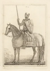 Knight or Man at Arms in Armour of the Time of King Henry II