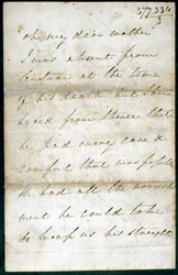 Letter from Florence Nightingale, May 1856