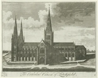 Lichfield Cathedral - South View