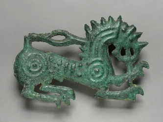 Lion Plaque, 1000-500 BC