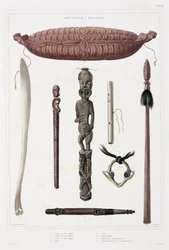 Maori Artefacts, New Zealand
