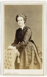 Maria Pia de Savoie - Queen of Portugal, c 1865