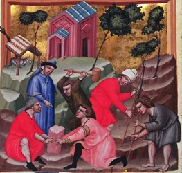 Masons and Stonecutters, c. 1300