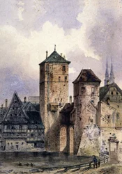 Medieval city on the Rhine