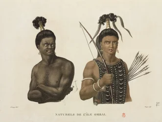 Men from the Island of Ombai