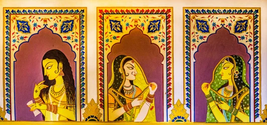 Miniature Painting, Arts and Crafts in Rajasthan, India