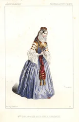 Miss Angelina Grave as Lea in La Jeive de Constantine