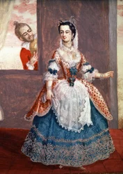 Miss Contat as Suzanne in The Marriage of Figaro