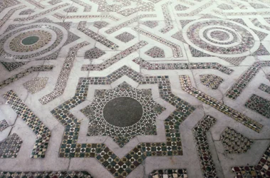 Mosaic Flooring in Monreale Cathedral, Sicily