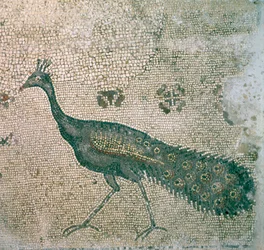 Mosaic in the Church of the Multiplication of the Loaves and the Fishes