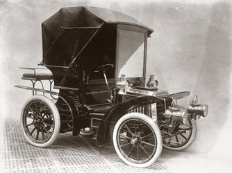 Motor car on C S Rolls & Co