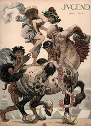 Mythological Characters Playing Music