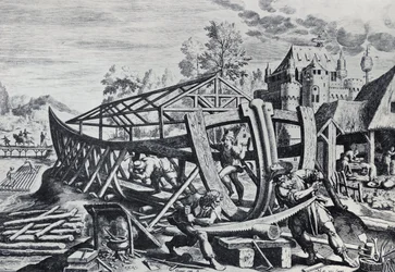 Noah Building the Ark
