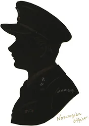 Norwegian officer, Second World War