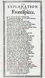 Title Page and Explanation in Poem Form of the 4th Edition of 
