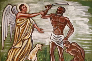 The sacrifice of Abraham, Aneho, Togo