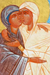 Painting of the Visitation