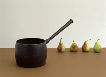 Pan & Four pears (after William Scott) 2005 (photo)