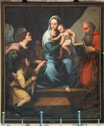 Parish Church. Interior. Madonna. Copy of Rafael