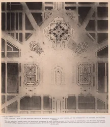 Plate CXXX from Plan of Chicago