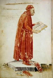 Portrait of Coluccio Salutati, Florentine politician and humanist