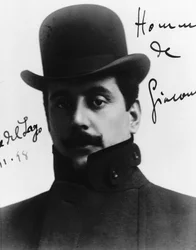 Portrait of Giacomo Puccini