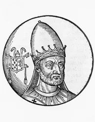 Portrait of Martin IV (Simon de Brion)