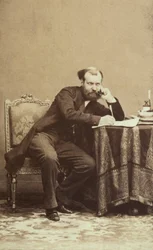 Portrait of the famous French composer Charles Gounod